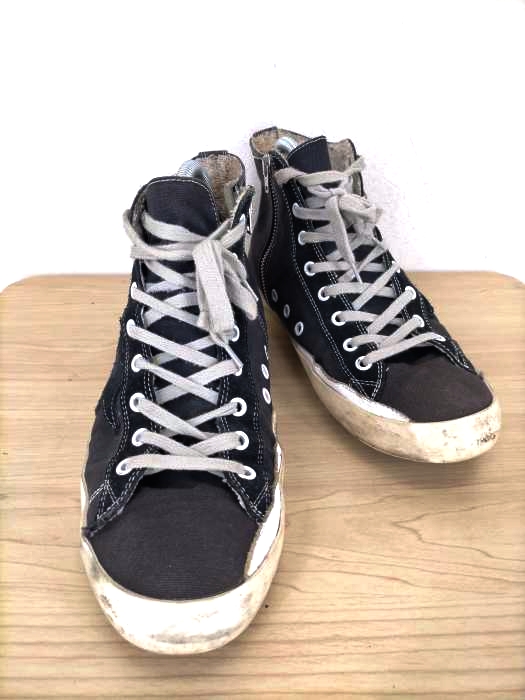 GOLDEN GOOSE(ゴールデングース) Francy サイドジップハイカットスニーカー メンズ  41
