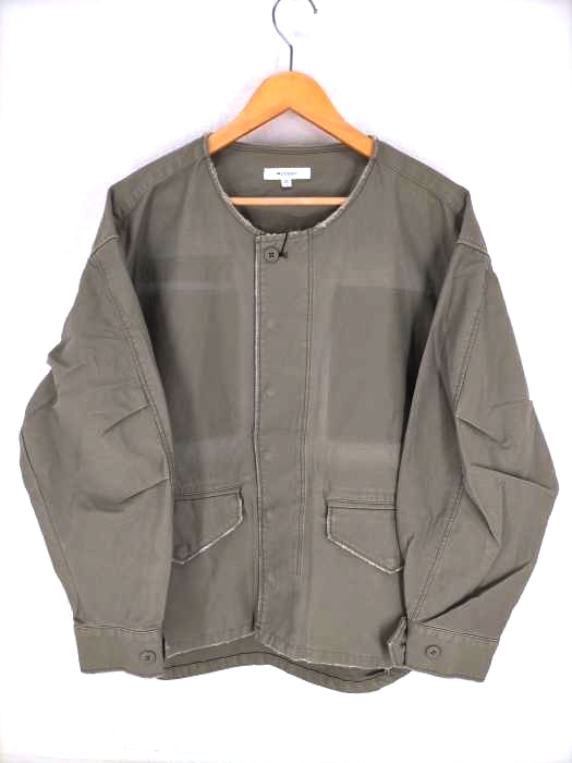 moussy(マウジー) COLLARLESS MILITARY JACKET レディース  FREE