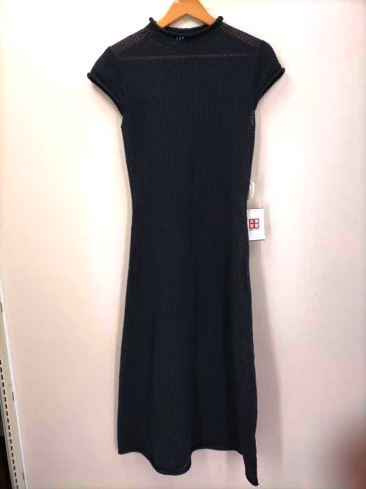 ZARA(ザラ) メッシュニットノースリーブマキシワンピース レディース JPN：M