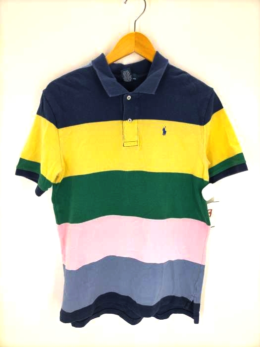 Polo by RALPH LAUREN(ポロバイラルフローレン) 90-00S マルチカラーポロシャツ メンズ JPN：XL