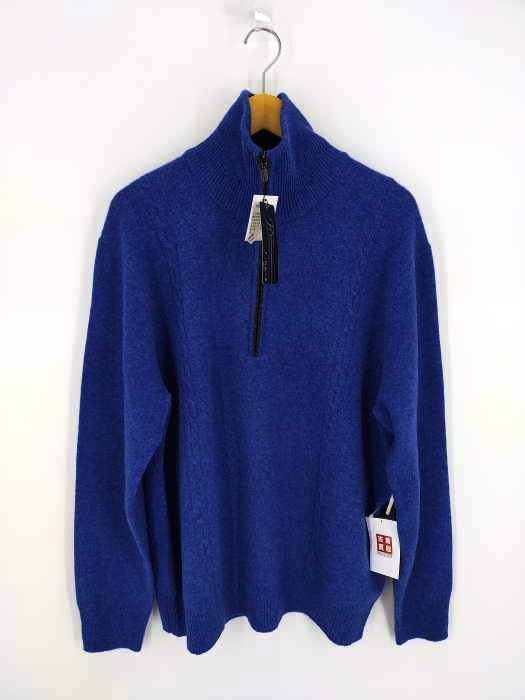 FIDATO ウール ハーフジップニット メンズ JPN：XXL
