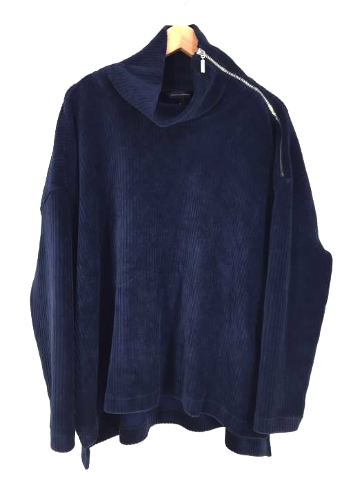 BANANA REPUBLIC(バナナリパブリック) ジップデザインハイネックプルオーバー レディース  M