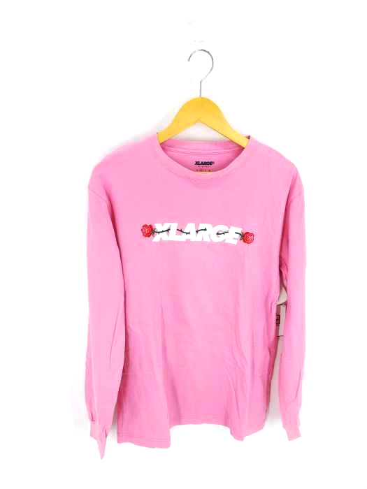X-LARGE(エクストララージ) ロッキーローズプリントロゴTシャツ メンズ JPN：M