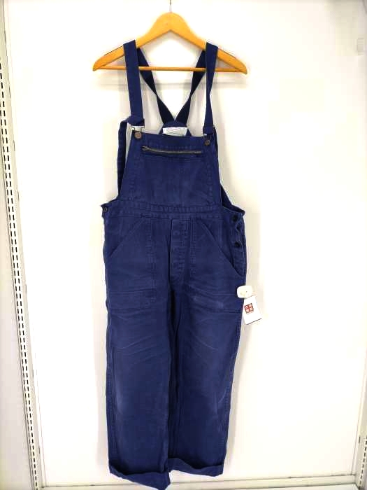 USED古着(ユーズドフルギ) フレンチワーク ヘリンボーン オーバーオール メンズ  54