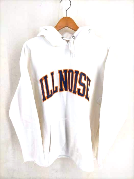 ユナイテッドアスレ UNITED ATHLE ILL NOISE フロントプリントプルオーバーパーカー メンズ import：XXL