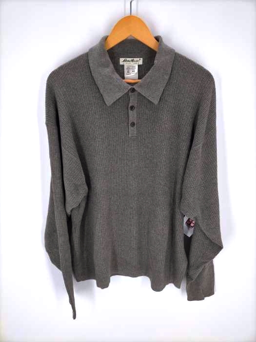 エディーバウアー Eddie Bauer ニットポロシャツ メンズ JPN：XL