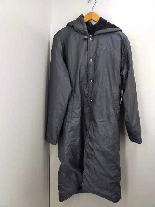 フィラ FILA フード ナイロンベンチコート メンズ JPN：M