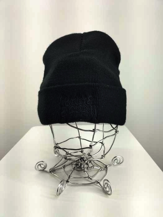 ユーズドフルギ USED古着 GOOD GIRLS BLACK BEANIE メンズ 表記無