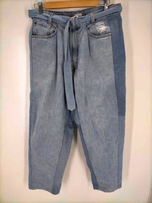 シーオール SEEALL 21SS RECONSTRUCTED BUGGY DENIM メンズ JPN：3