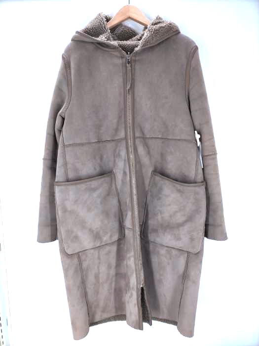 ザラ ZARA リバーシブルボアコート メンズ import：L – ブランド古着  