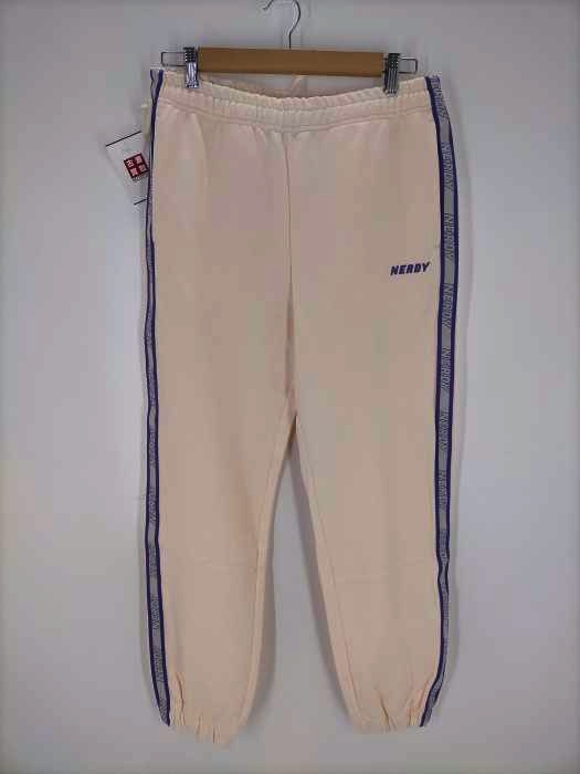 ノルディー nerdy 21aw Unisex Street Style Logo Pants メンズ JPN：L