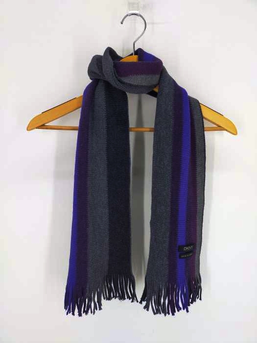 ダナキャランニューヨーク DKNY 90～00S フリンジマフラー メンズ ONE SIZE