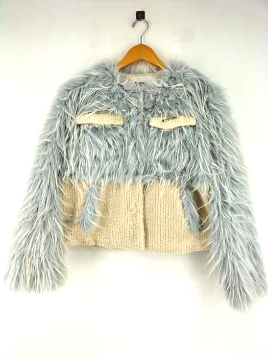 ユーズドフルギ USED古着 {{WOOHA GRILS}} BOA SHAGGY JACKET レディース  表記無