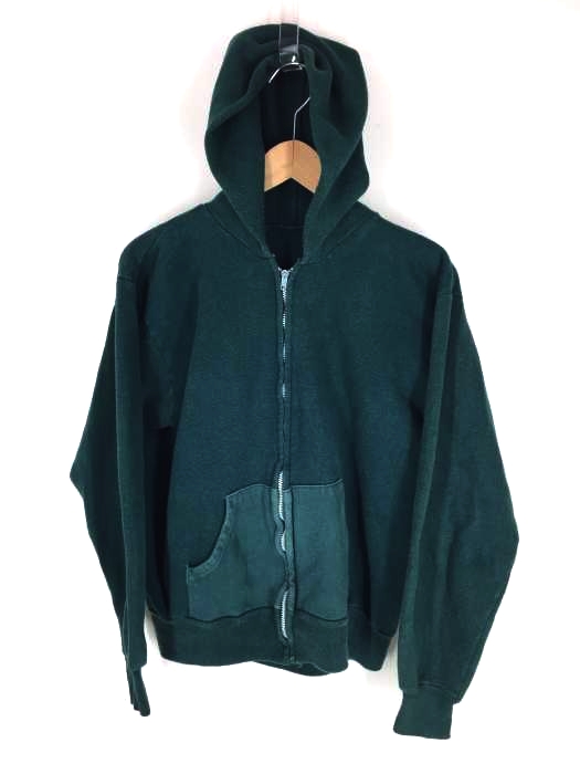 USED古着(ユーズドフルギ) YKK アルミジップ ジップアップパーカー メンズ 表記無