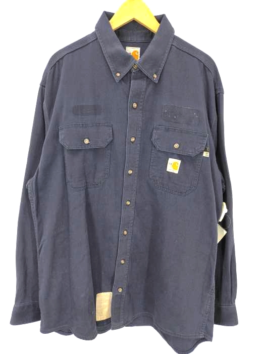Carhartt FR(カーハート フレームレジスタント) オーバーサイズ ワークシャツ メンズ import：L