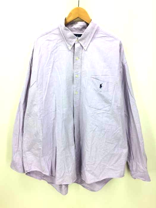 RALPH LAUREN(ラルフローレン) スモールポニー big shirt メンズ import：XXL