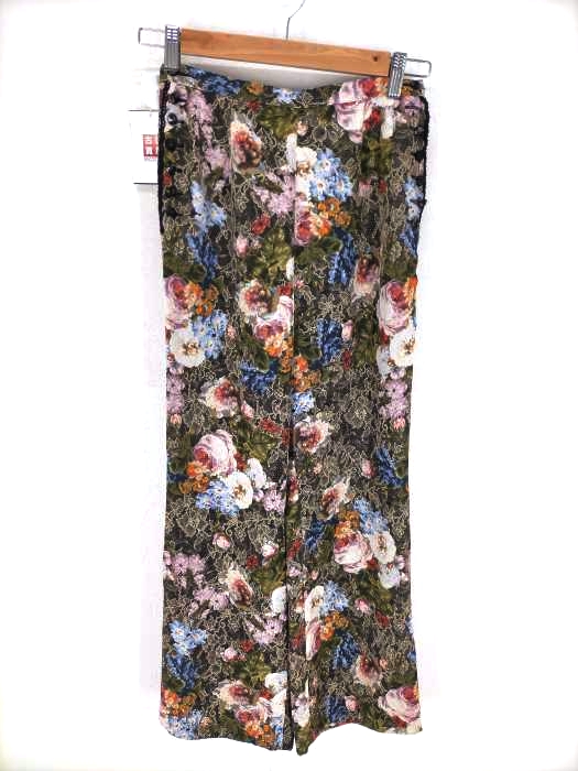INGEBORG(インゲボルグ) 花柄パンツ レディース  M
