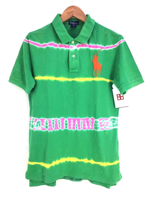 Polo by RALPH LAUREN(ポロバイラルフローレン) BIGポニー タイダイポロシャツ メンズ  L