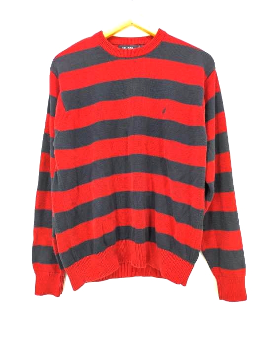 NAUTICA(ノーティカ) コットンボーダーニット メンズ import：M