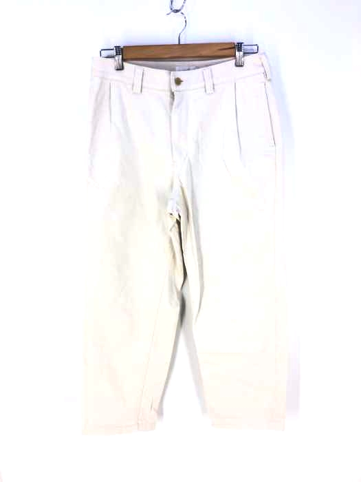 STILL BY HAND(スティルバイハンド) コットンカルゼ 裏起毛パンツ メンズ JPN：44