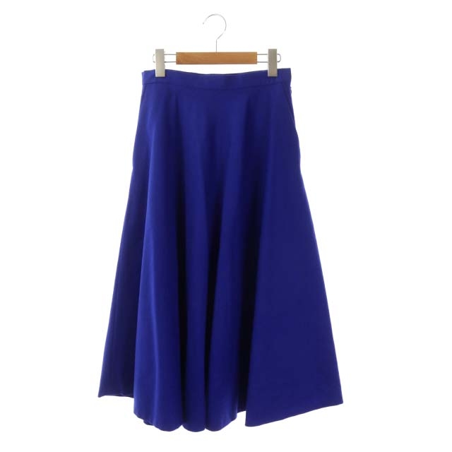 UNITED ARROWS(ユナイテッドアローズ) フレアカート ロング ウール 38 青 ブルー /DF レディース  38（日本サイズM相当）