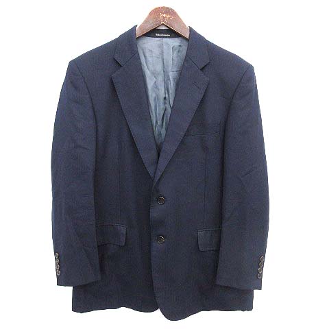 エルメネジルドゼニア Ermenegildo Zegna テーラードジャケット オーダーメイド ストライプ ウール メンズ 表記無