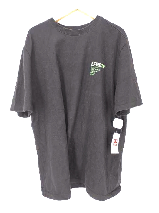 FREIKNOCK(フライノック) FREI ロゴTシャツ 韓国 ユニセックス メンズ import：L