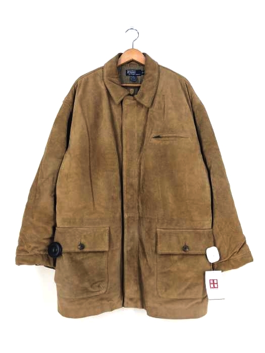 Polo by RALPH LAUREN(ポロバイラルフローレン) スウェードカバーオール メンズ import：XL