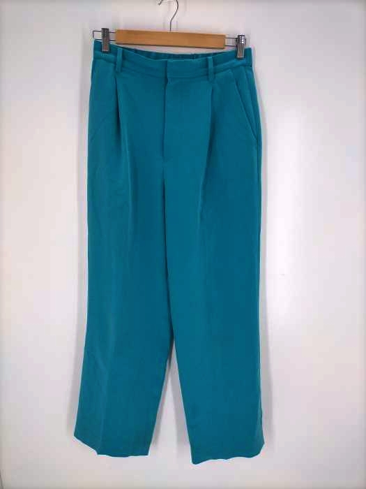 BEAUTY & YOUTH UNITED ARROWS(ビューティーアンドユースユナイテッドアローズ) 22SS ダブルクロスタックワイド ストレートパンツ レディース JPN:L