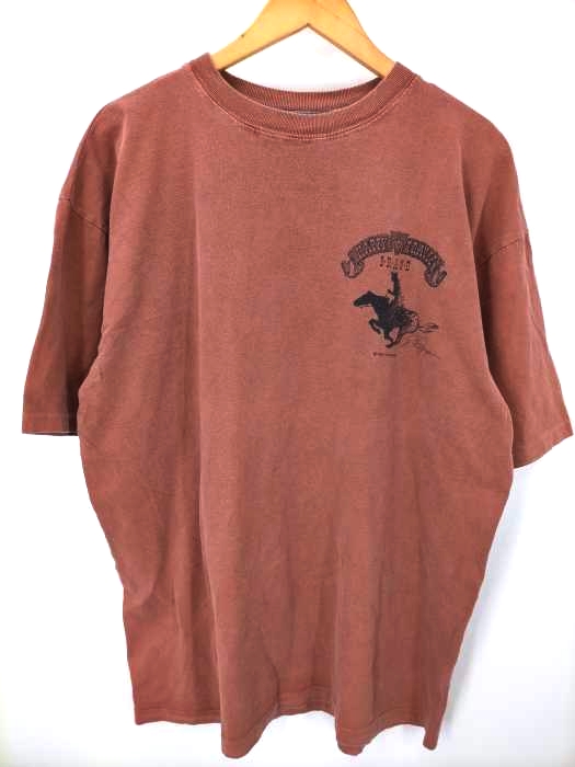 USED古着(ユーズドフルギ)  両面プリント カウボーイ プリントTシャツ コピーライト1992 シングルステッチ メンズ 表記無