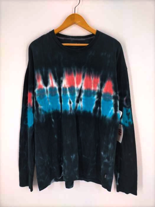 glamb(グラム) 21SS Round tie-dye CS / ラウンドタイダイカットソー メンズ  MEDIUM
