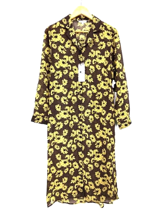 moussy(マウジー) FLORAL SHEER LONG SHIRT レディース  FREE