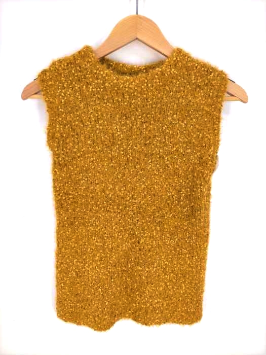 リエンダ rienda MIX Yarn Knit TOP レディース  FREE