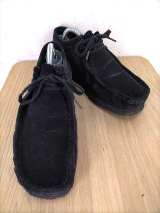 CLARKS ORIGINALS(クラークスオリジナル) Wallabee BLACK SUEDE メンズ  42 1/2