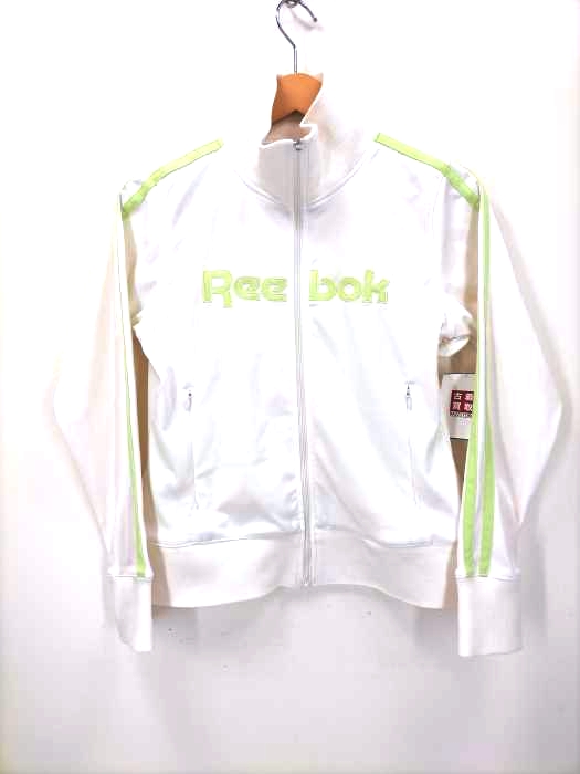 リーボック Reebok フロントロゴ 2ストライプ ジャージ レディース  M