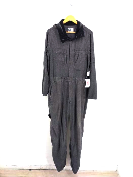 Engineered Garments(エンジニアードガーメンツ) ごま塩 フーデッドオーバーオール  メンズ  S