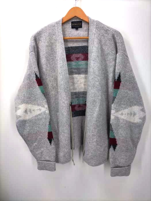 PENDLETON(ペンドルトン) 別注 ネイティブ柄 コンチョカーディガン メンズ JPN：L