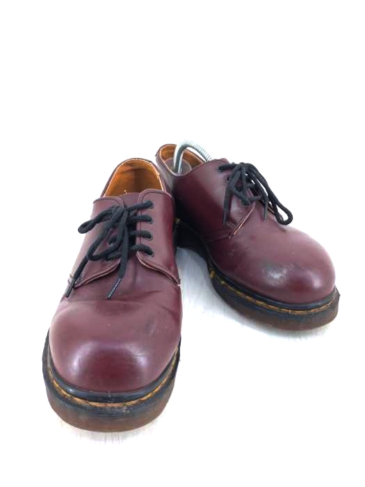 Dr.Martens(ドクターマーチン) ENGLAND製 D.M.RAIDERS SHELLYS AIR CUSHIONED SOLES 4ホールレザーシューズ レディース  4