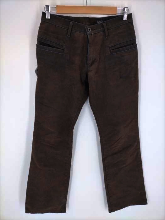 L7 REAL HIP(エルセブンリアルヒップ)  レザー加工デニムブーツカット メンズ JPN：2