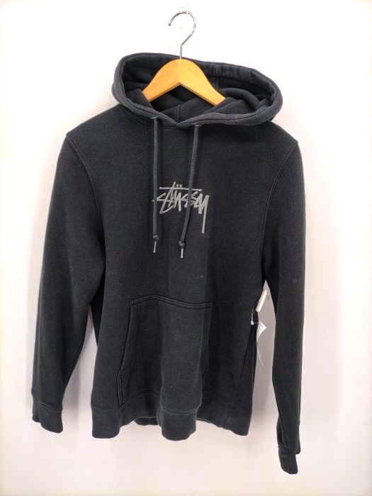 Stussy(ステューシー) USA製 フロントロゴフーディ レディース  S