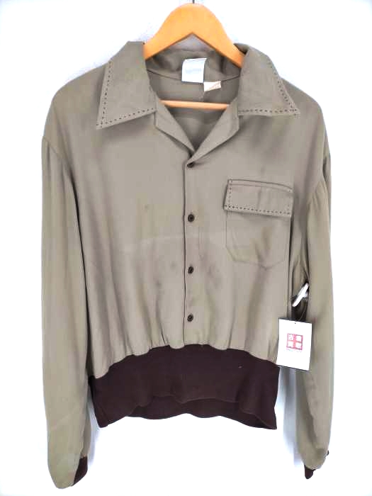 kennington 70s プルオーバー開襟シャツ メンズ JPN：XL