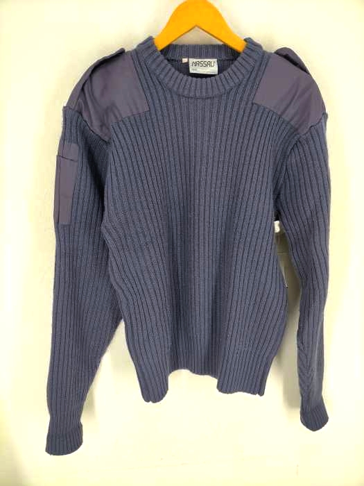 USED古着(ユーズドフルギ) {{NASSAU}} 100% REN NY ULD コマンドセーター  メンズ JPN：L