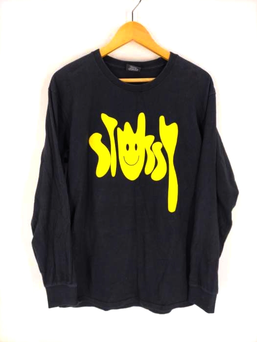 ステューシー Stussy スマイル ロゴ L/STee メンズ  M