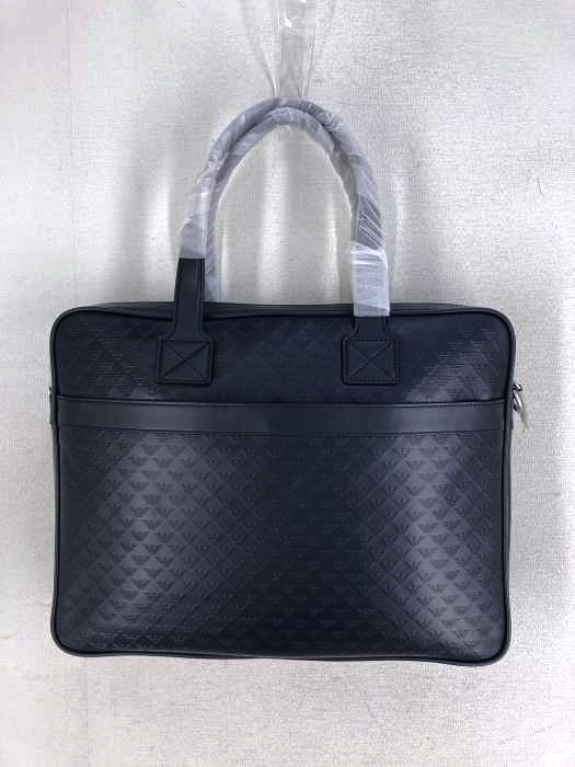 エンポリオアルマーニ EMPORIO ARMANI エンボス加工総柄2WAY ブリーフケース レディース 表記無