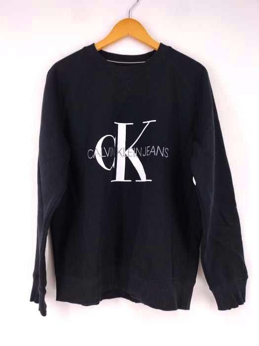 カルバンクラインジーンズ Calvin Klein Jeans クルーネックスウェット メンズ JPN：L