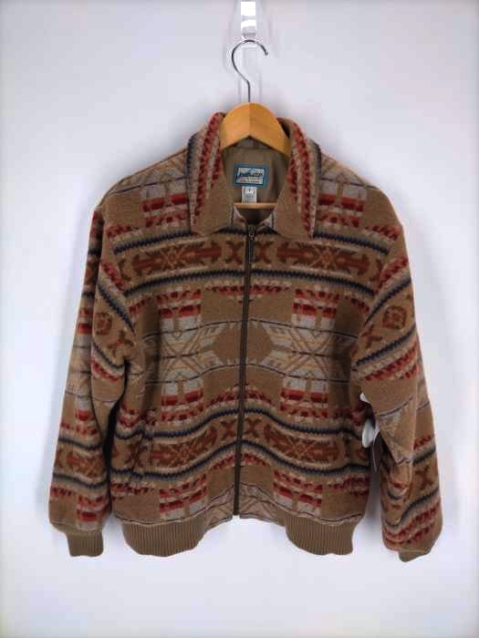 ペンドルトン PENDLETON 90S USA製 ネイティブ柄 ジップアップブルゾン メンズ JPN：S