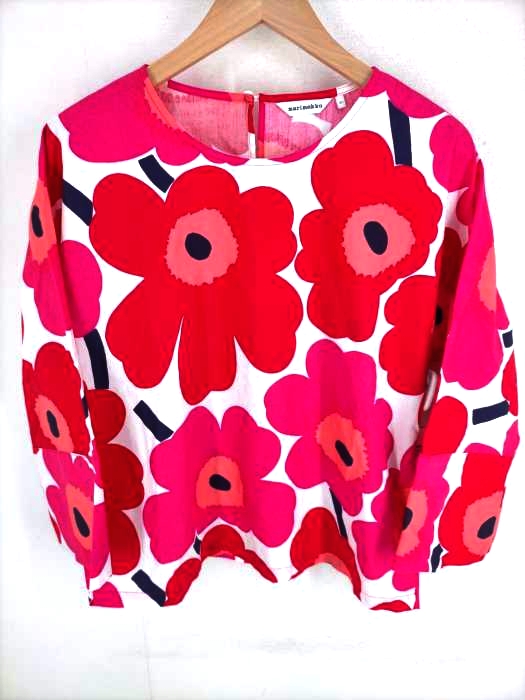 マリメッコ marimekko PIENI UNIKKO / CASALISA ウニッコ柄ブラウス レディース JPN：XS
