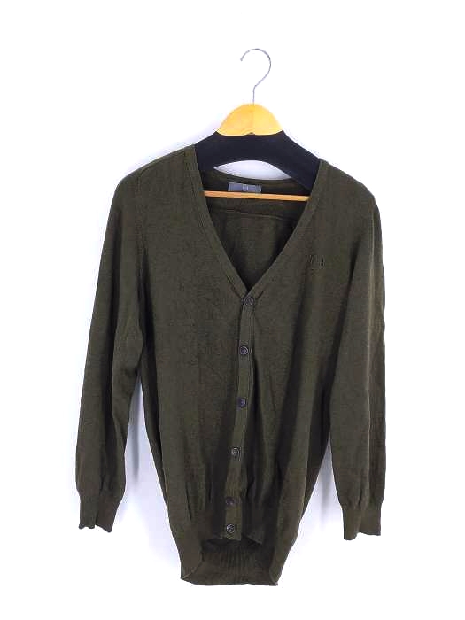 マックイーン McQUEEN アンゴラ混カーディガン メンズ import：L