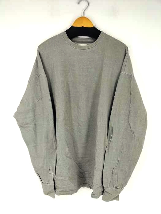 ダンケシェーン Danke Schon PIGMENT L/S T-SHIRT ピグメント加工オーバーサイズTシャツ  メンズ  F