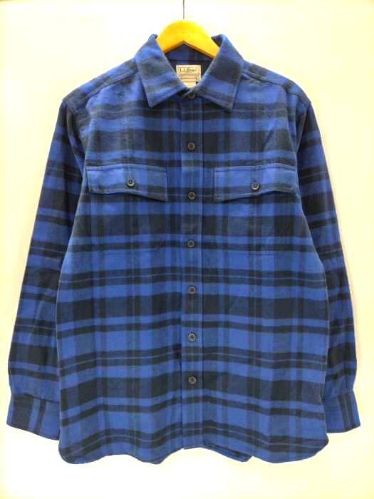 エルエルビーン L.L.Bean チェック柄フランネルシャツ メンズ JPN：M